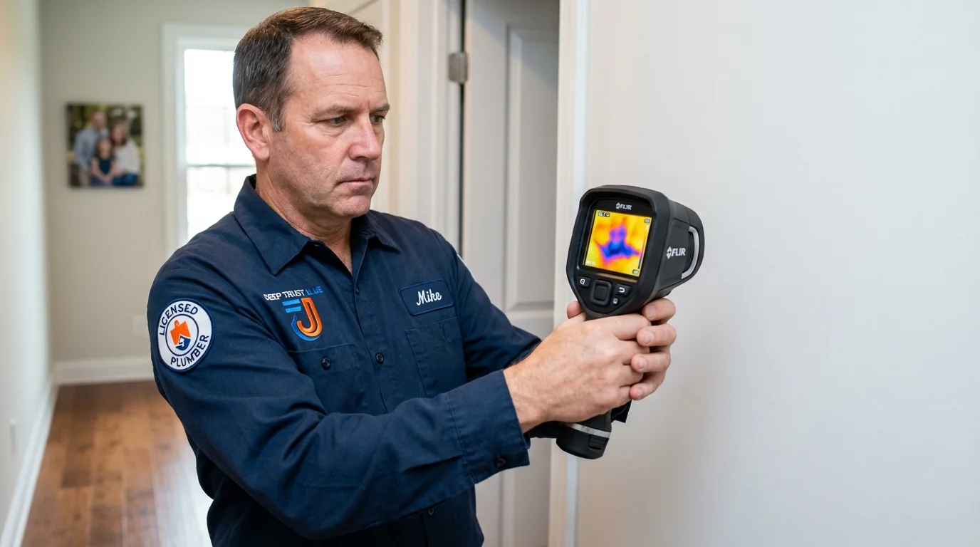Thermal imaging leak detection by Johns Plumbing LLC in Meade